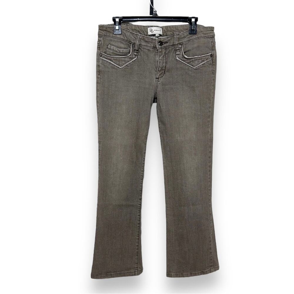 BCBGeneration taupe brown boot cut jeans size 31 5 pocket